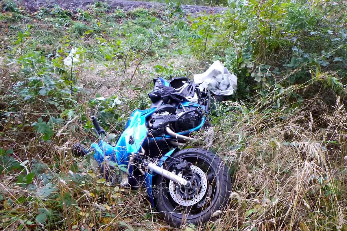 Kirchheimbolanden - Verkehrsunfall mit verletztem Motorradfahrer