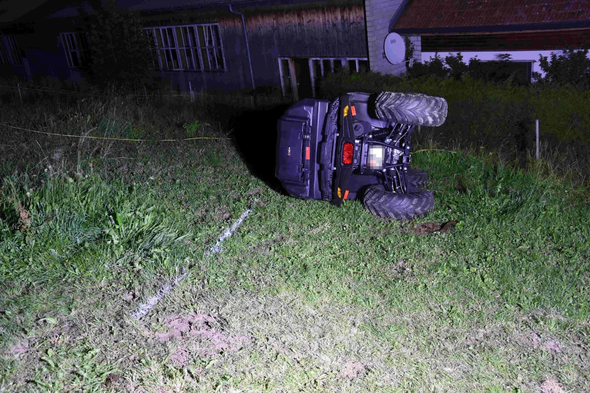 Flumserberg SG - Mit Quad verunfallt