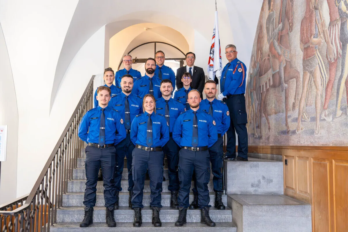 Chur GR – Nachwuchs feierlich verpflichtet und vereidigt