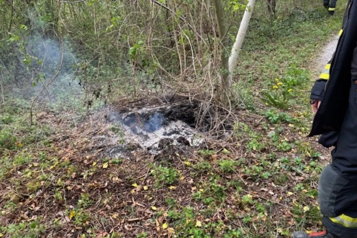 Triesen FL – Spaziergängerin entdeckt Feuer im Wiesland