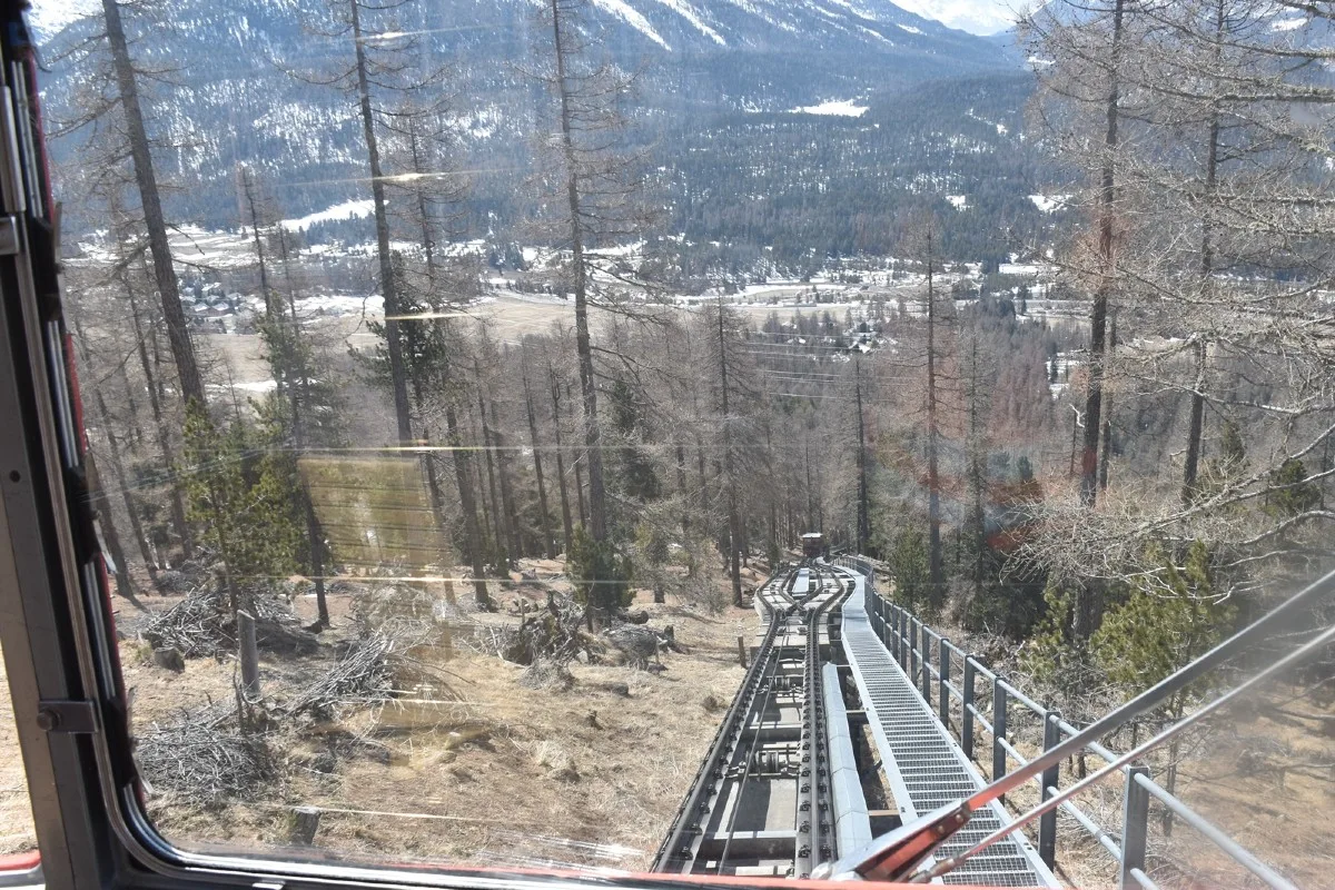 Samedan GR - Schwerer Arbeitsunfall an der Standseilbahn!