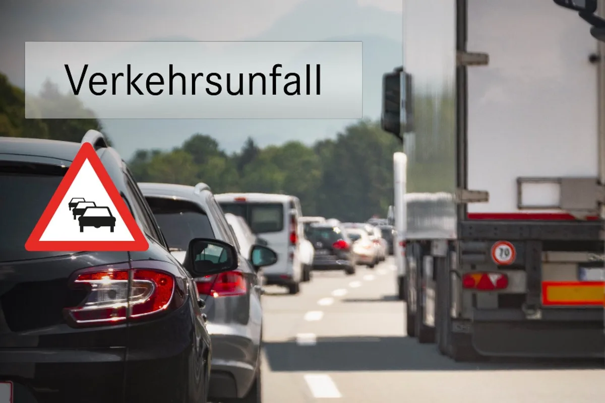 Unfall: Stau auf der A1 - Zürich Richtung St. Gallen