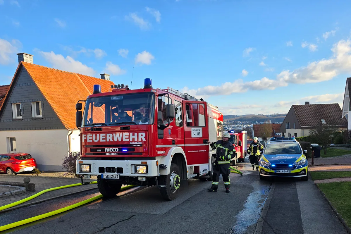 Arnsberg – Wohnung nach Brand an Heiligabend unbewohnbar