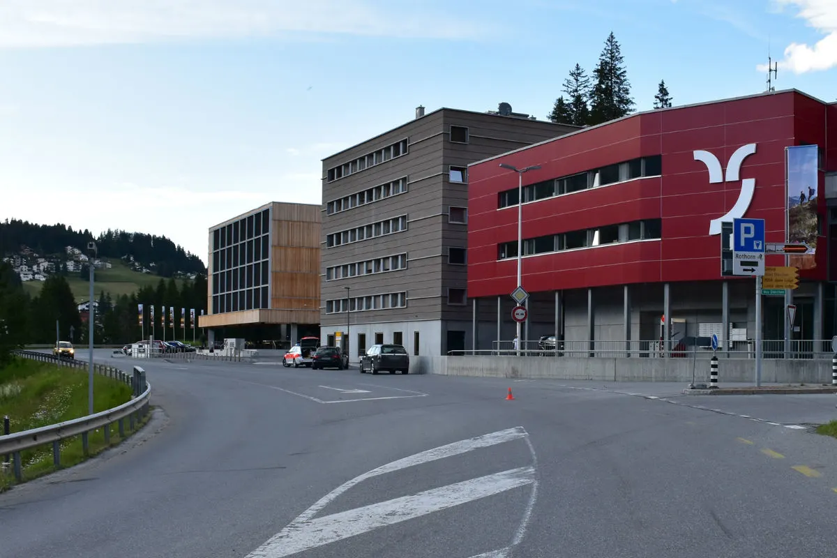 Lenzerheide GR - Vortritt missachtet und kollidiert