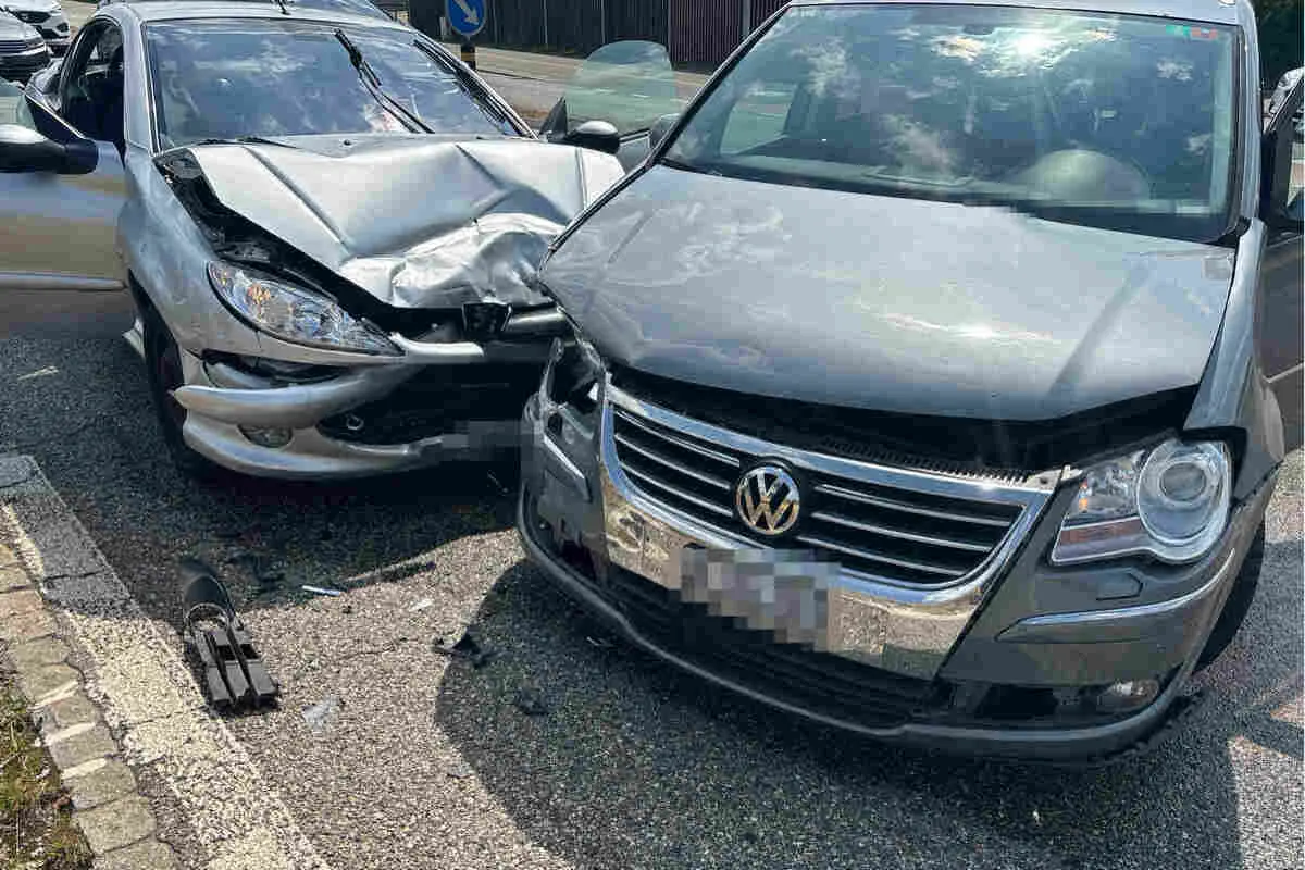 Biberist SO – Unfall beim Abbiegen – zwei Verletzte