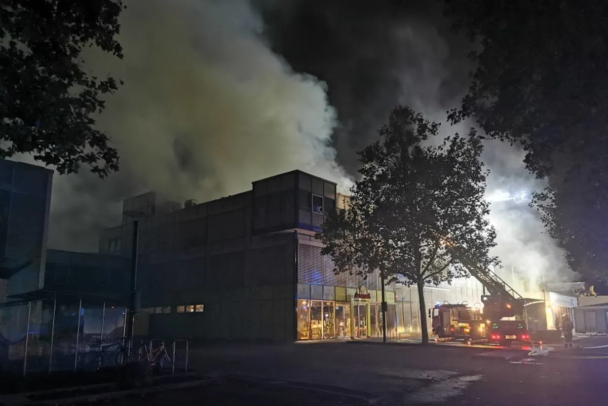 Kaiserslautern – Großbrand in der Innenstadt zerstört zwei Gebäudekomplexe