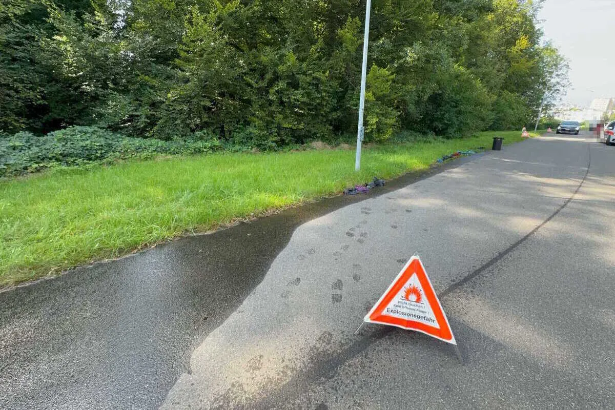 Rapperswil-Jona SG - Tank mit Öl umgekippt