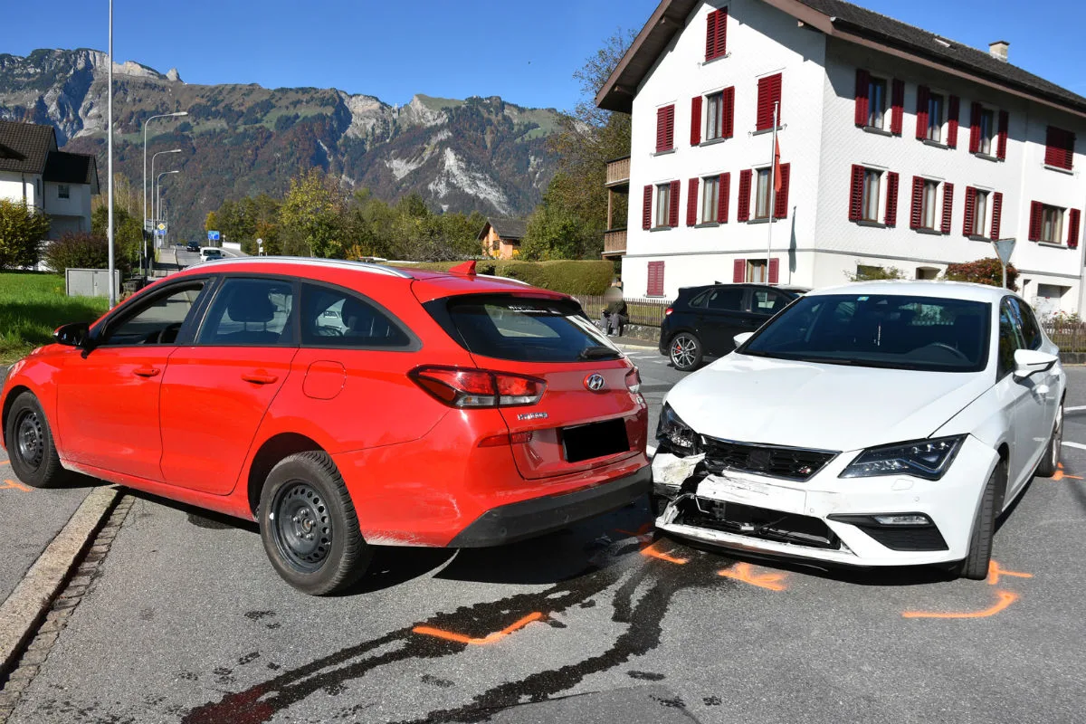 Ruggell FL - Vortritt missachtet