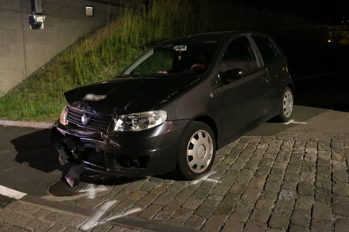 St. Gallen SG - Motorradfahrer übersehen und kollidiert