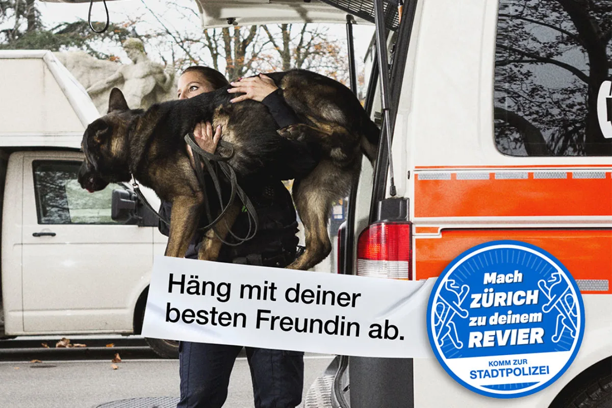 Neue Personalwerbekampagne für die Stadtpolizei Zürich