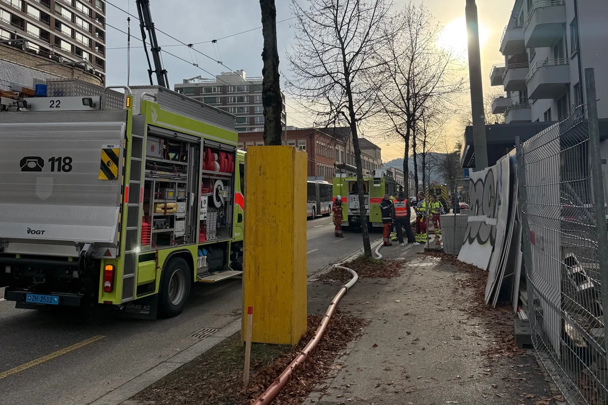 Winterthur ZH – Großer Schaden nach Brand von Mehrfamilienhaus