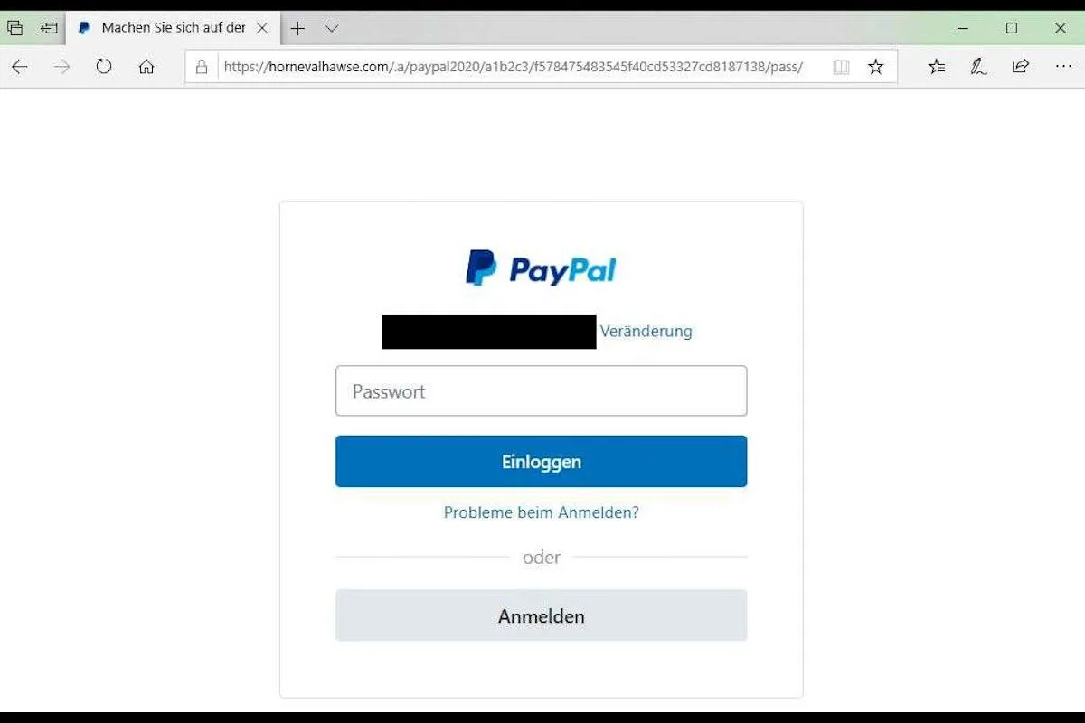 Achtung – Betrügerische E-Mails von PayPal