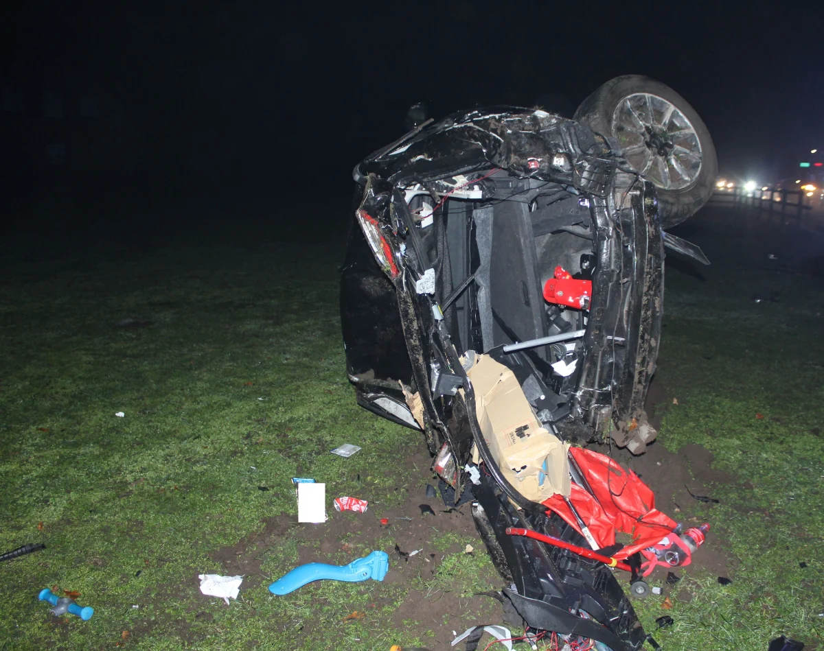 Lüdinghausen – Auto mehrfach überschlagen – Fahrerin schwer verletzt