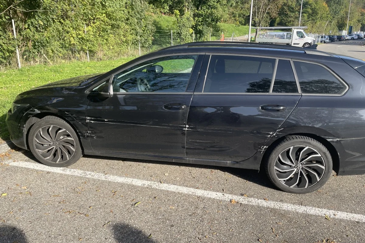 Spreitenbach AG - Selbstunfall nach Spurwechsel auf der A1