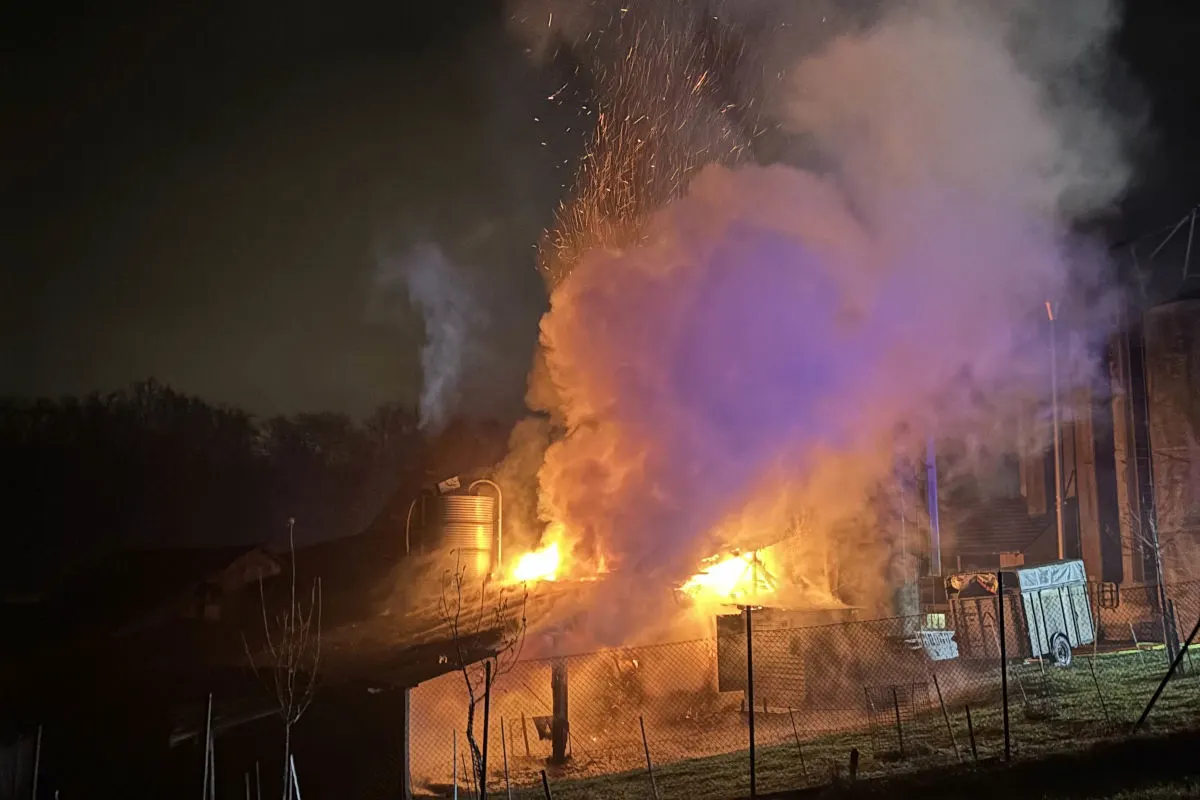 Oftringen AG – Grosser Schaden nach Brand auf Bauernhof