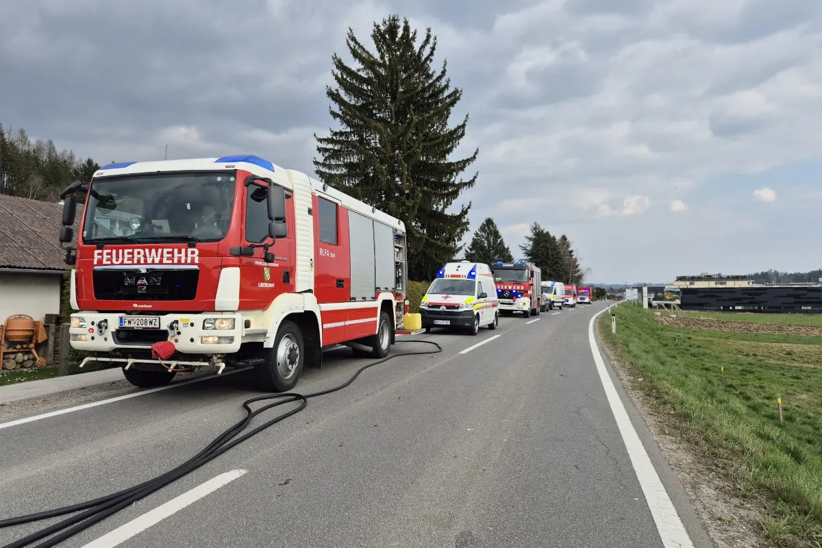 Ludersdorf – Fünf Verletzte bei Unfall mit mehreren Fahrzeugen
