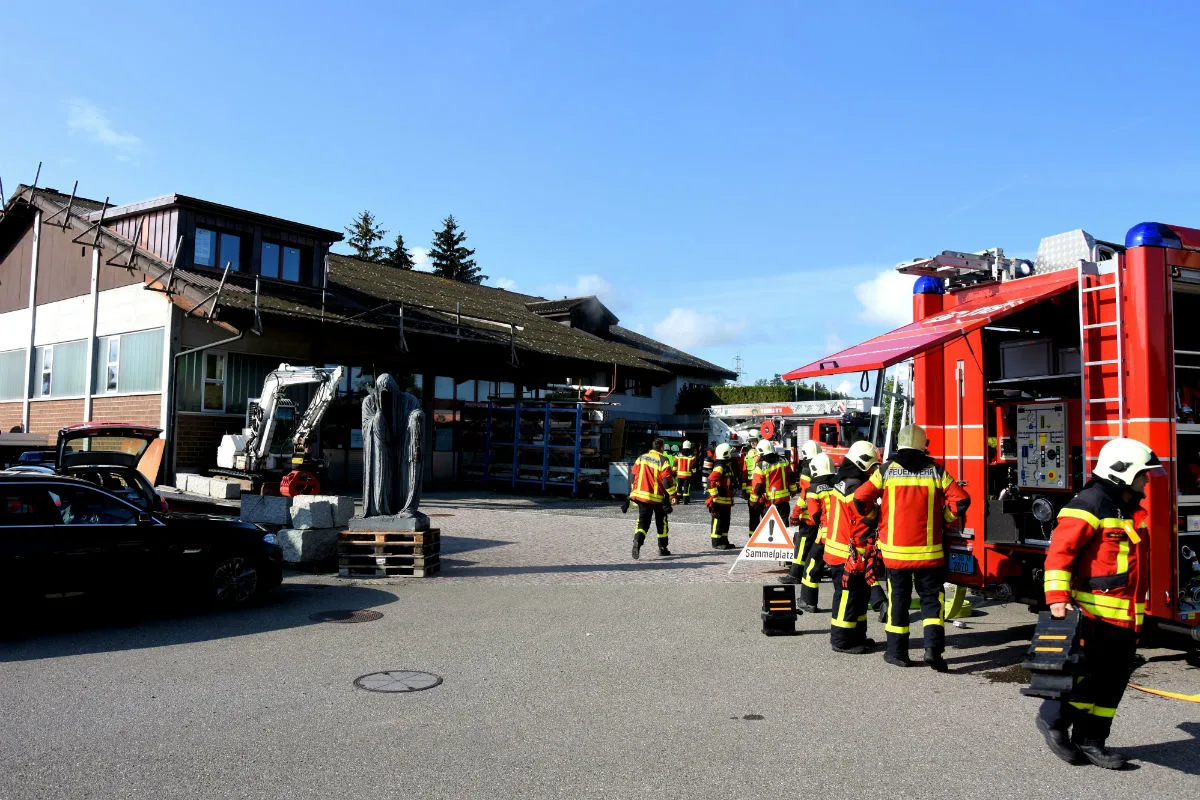 Niederwil SG - Eine Person bei Küchenbrand verletzt