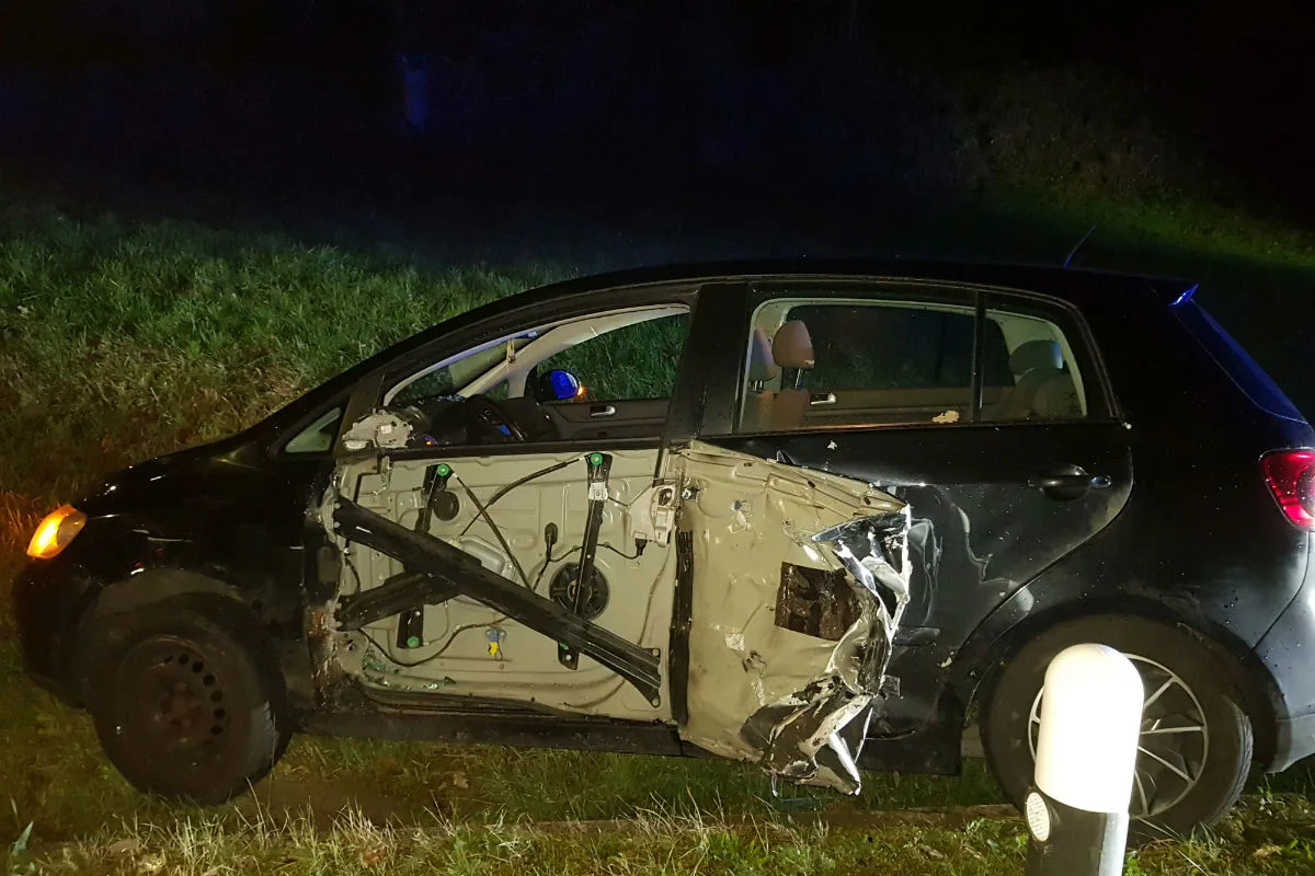Bad Zurzach AG - Auf die Gegenfahrbahn geraten und kollidiert