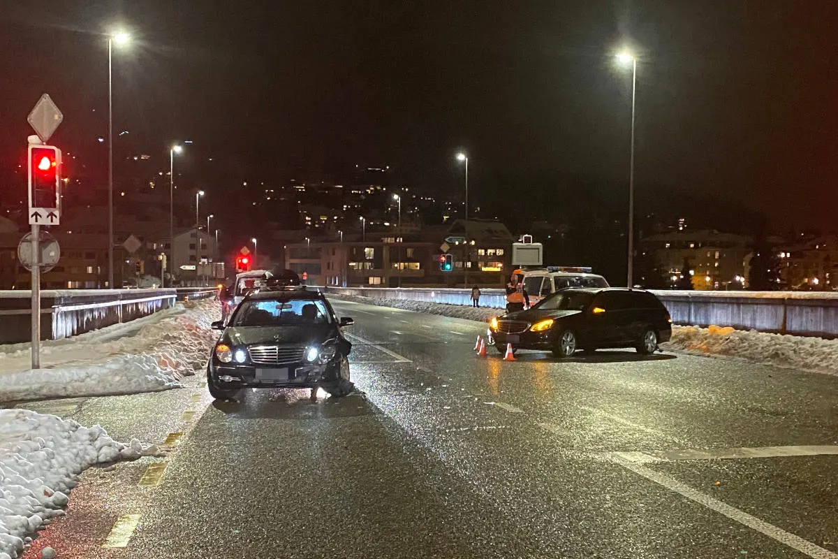 St. Gallen – Kollision an der Ampel
