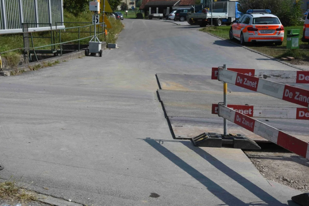 Velounfall in Eschenbach - Der 69-Jährige verletzte sich und musste in Spital gebracht werden