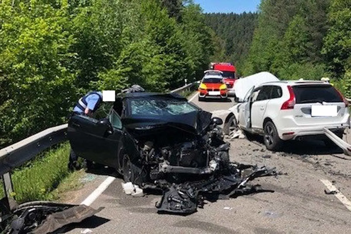 Rodalben - Schwerer Unfall auf der L496