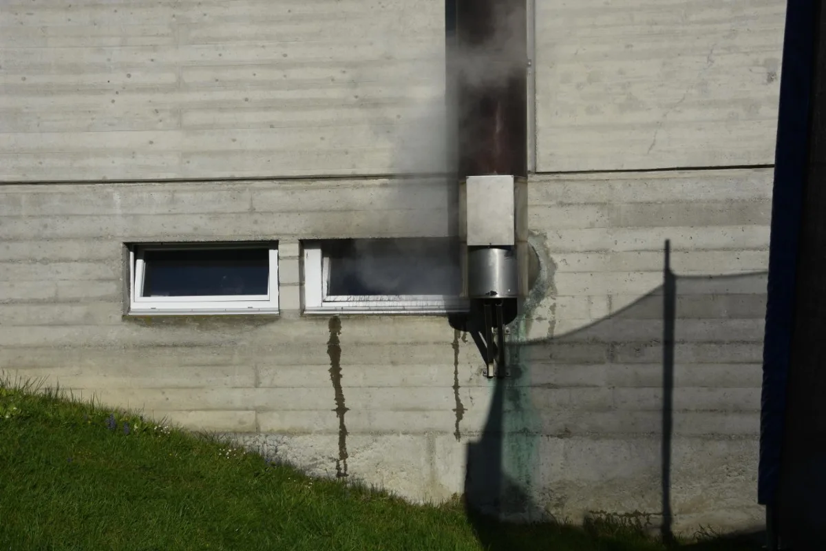 St. Margrethen SG - Brand in Keller von Mehrfamilienhaus - Heizung  wohl der Auslöser
