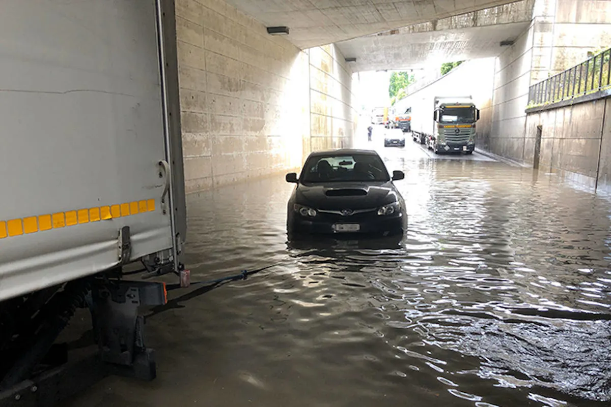 Kanton Luzern – Über 130 Notrufe wegen starkem Gewitter