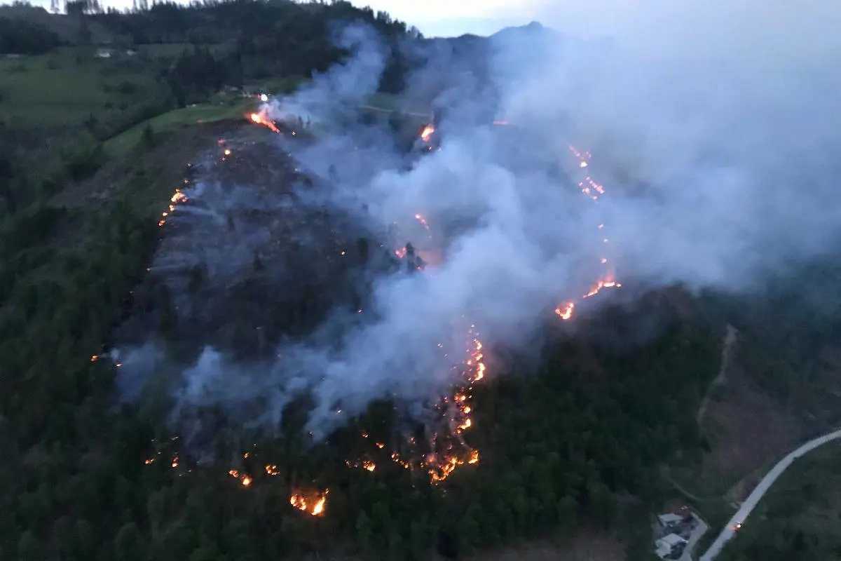 Bad Eisenkappel – Schnelle Unterstützung bei Waldbränden