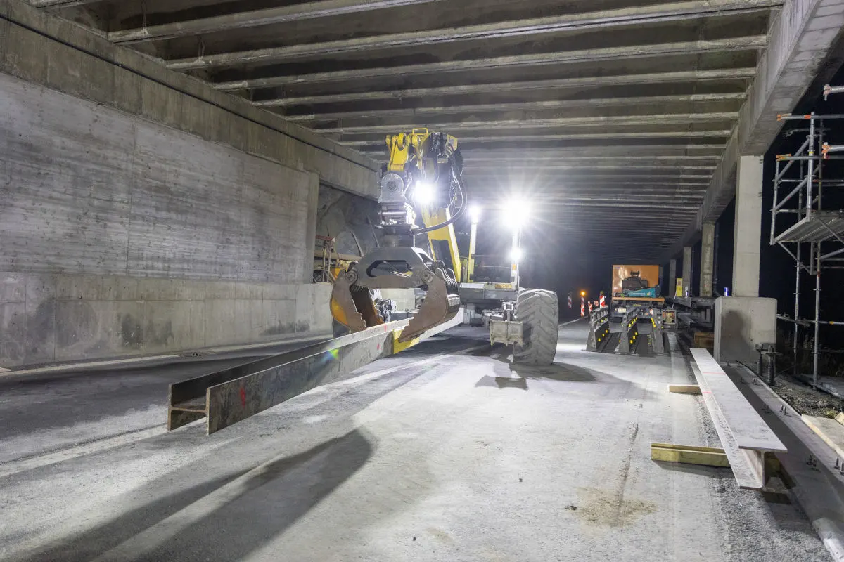 A21 Grosser St. Bernhard – Instandsetzung nach Lawinenschaden