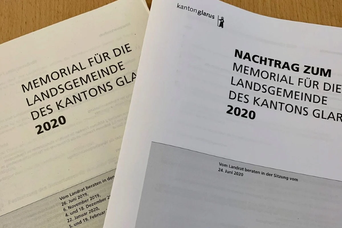 Coronavirus im Kanton Glarus - Landsgemeinde 2020 definitiv abgesagt!