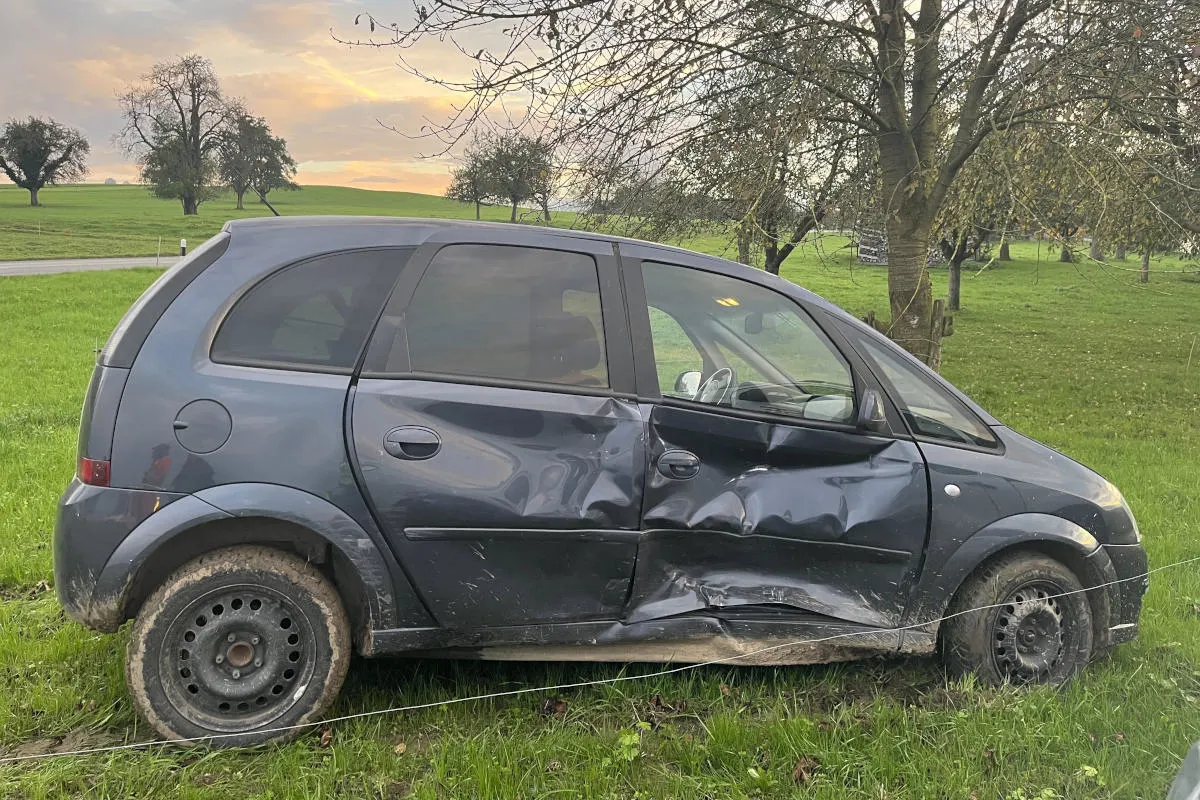 Menziken AG – Drei Verletzte nach Unfall