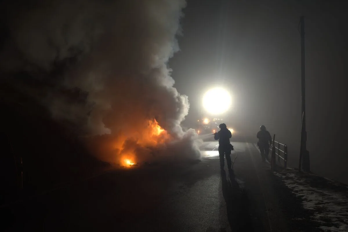 Bühler AR – Auto in Brand geraten