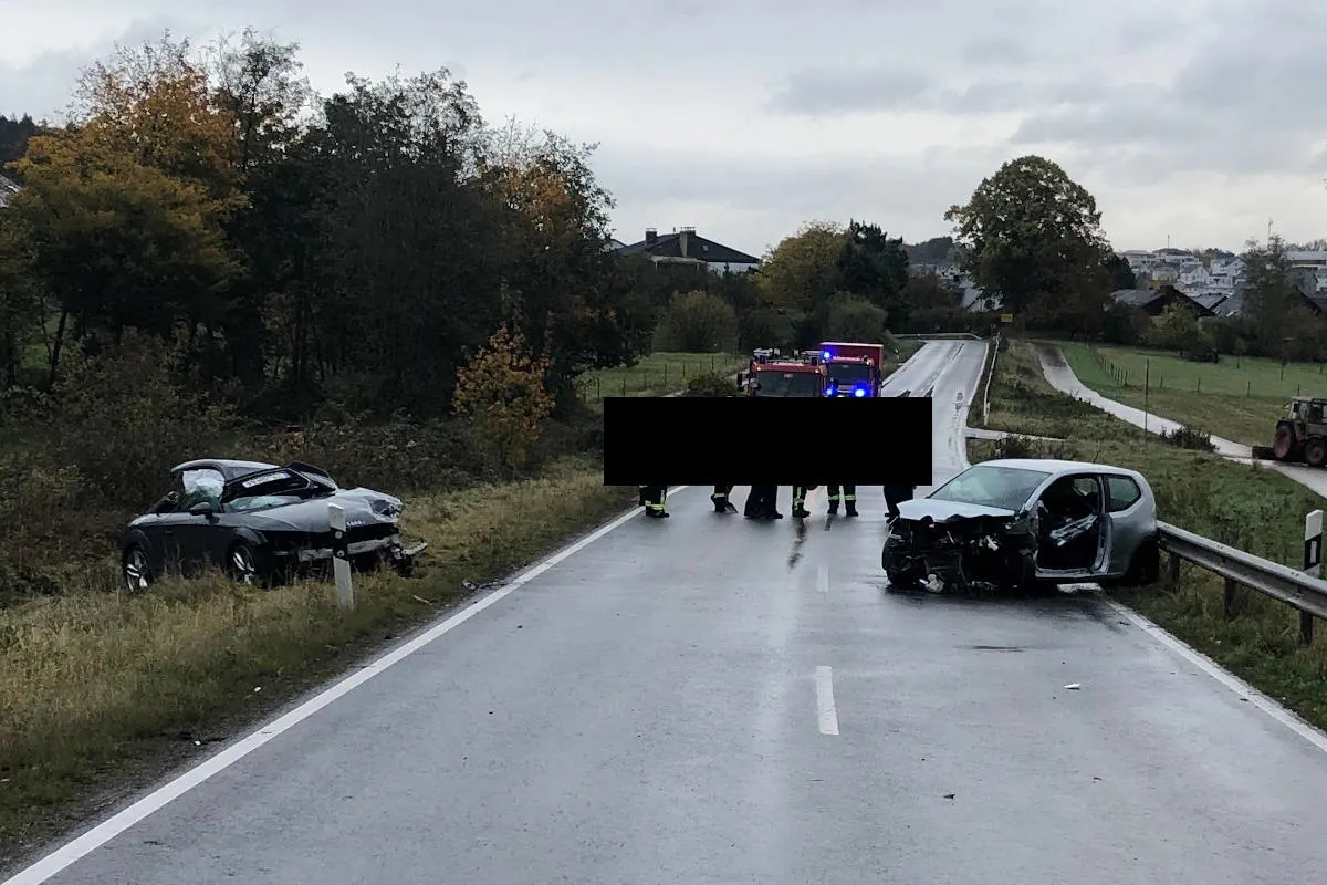 Föhren – Verkehrsunfall mit Schwerverletzten