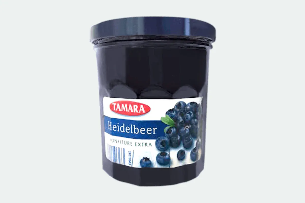 Rückruf – Glassplitter in „TAMARA – Heidelbeer Konfitüre extra“ von Aldi-Nord