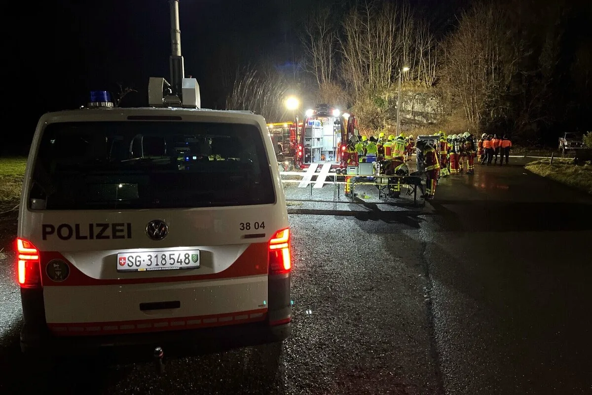 Sevelen SG - Enormer Sachschaden nach Brand 