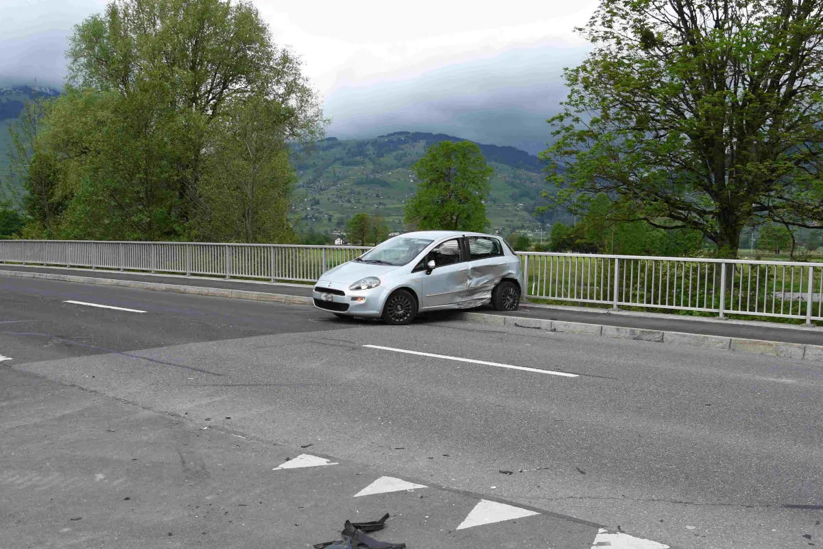 Buchs SG - Vortritt missachtet – zwei Verletzte