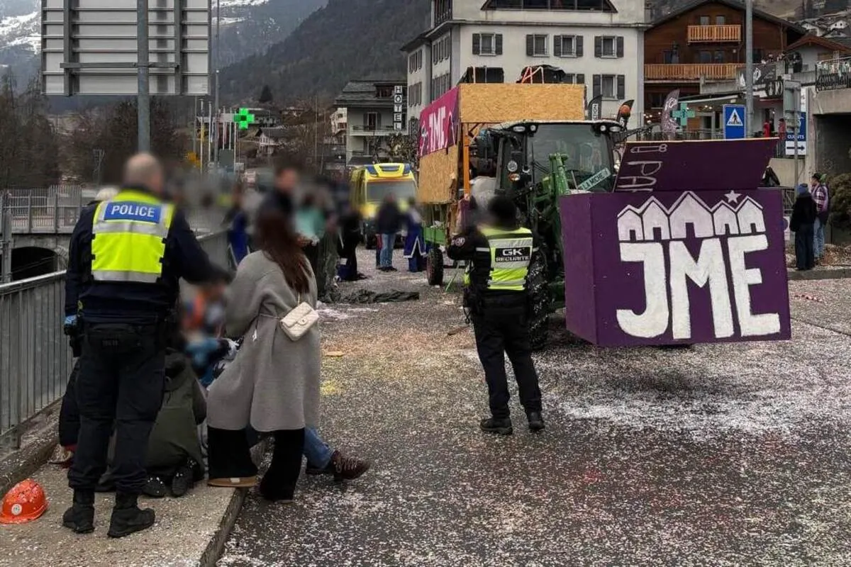 Le Châble VS – Explosion auf Fasnachtswagen - Strafverfahren eröffnet