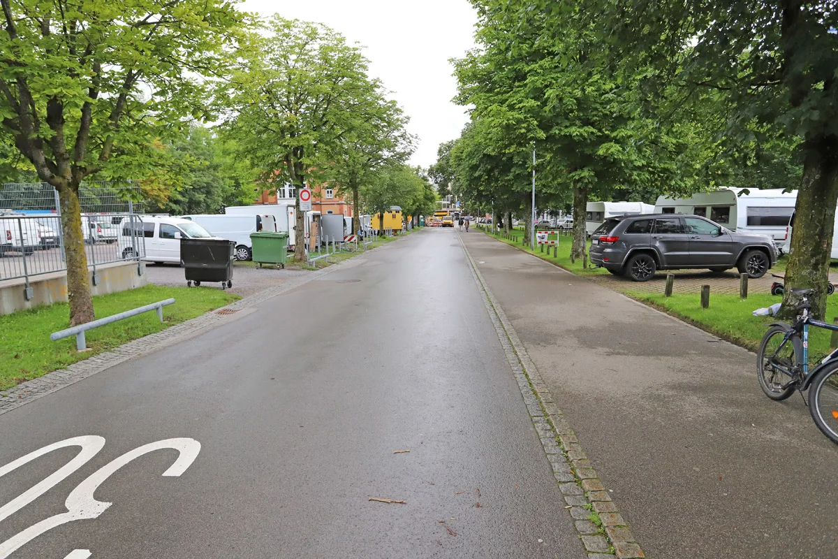Stadt St. Gallen - Fahrradfahrer verletzt sich am Kopf