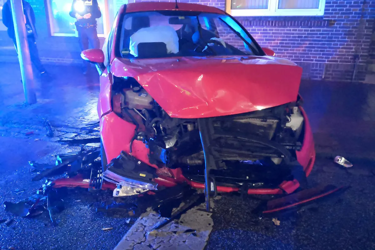 Jever – Verkehrsunfall mit zwei verletzten Personen