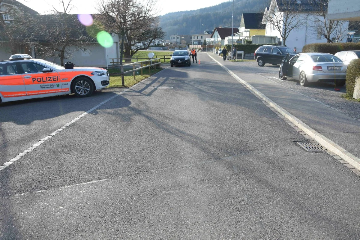 Züberwangen SG - 8-jähriges Kind angefahren