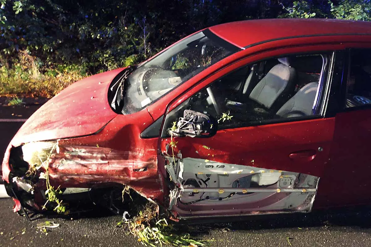 Totalschaden am Auto in Herdecke - Verkehrsunfall mit einem verletzten