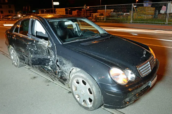 Reiden LU - Zwei Autos heftig zusammengeprallt