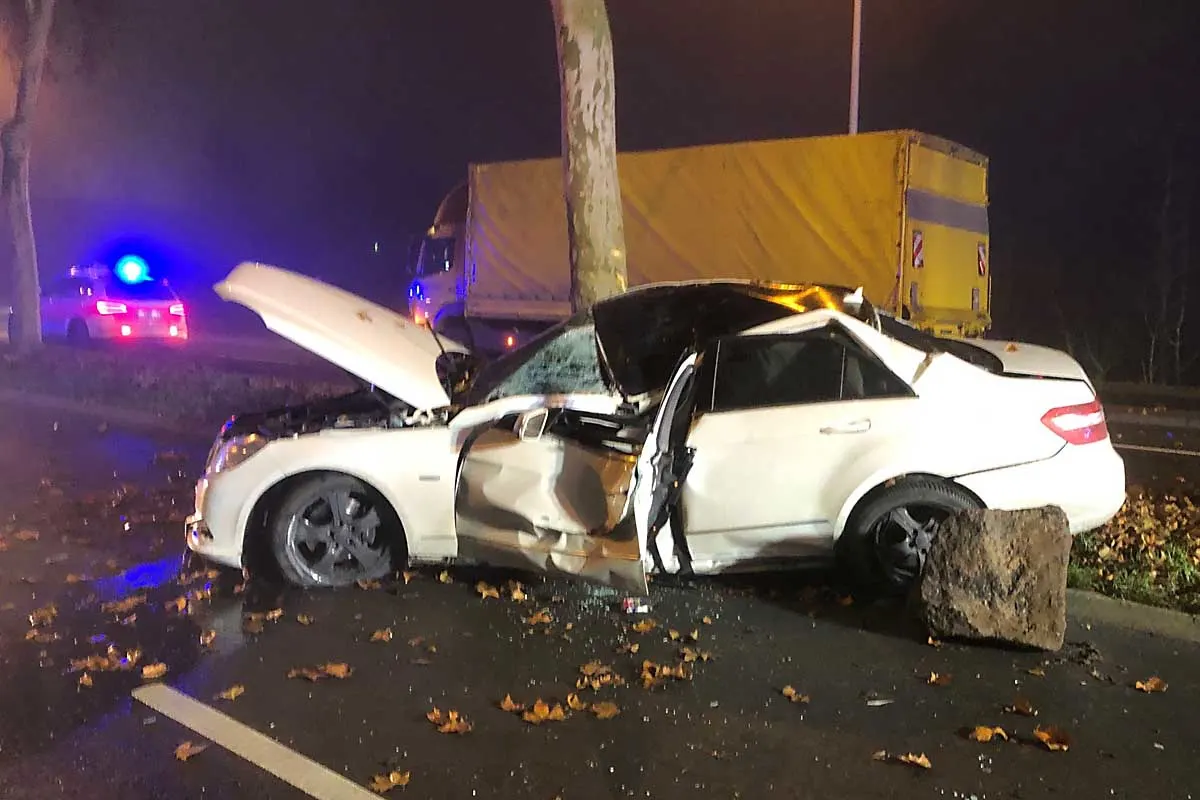 Worms - Verkehrsunfall mit schwerverletzter Person