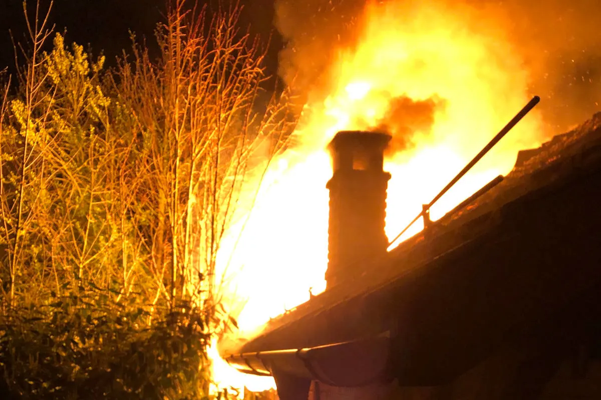 Olten SO – Lagergebäude in Brand geraten