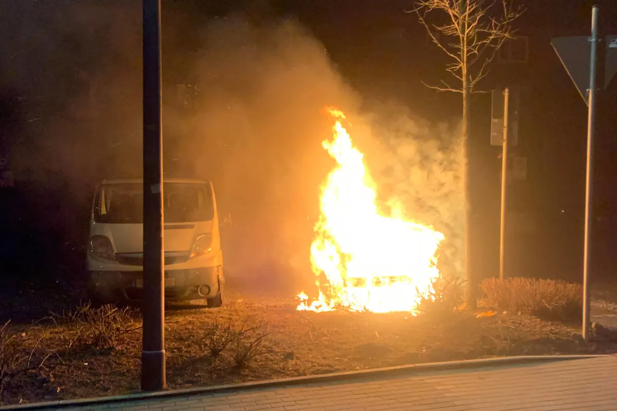 Heiligenhaus – Brand eines Streifenwagens