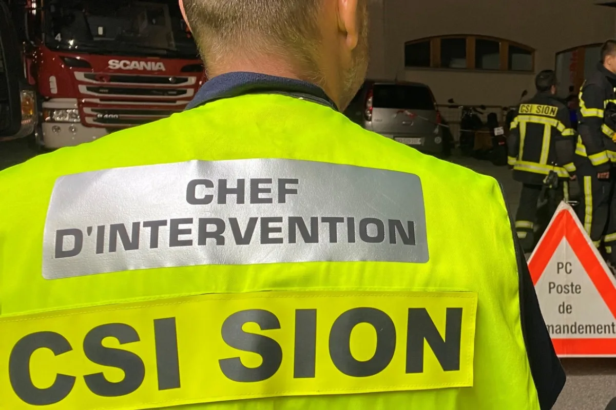 Sitten VS - 75 Hotelgäste nach Brand im Hotel evakuiert