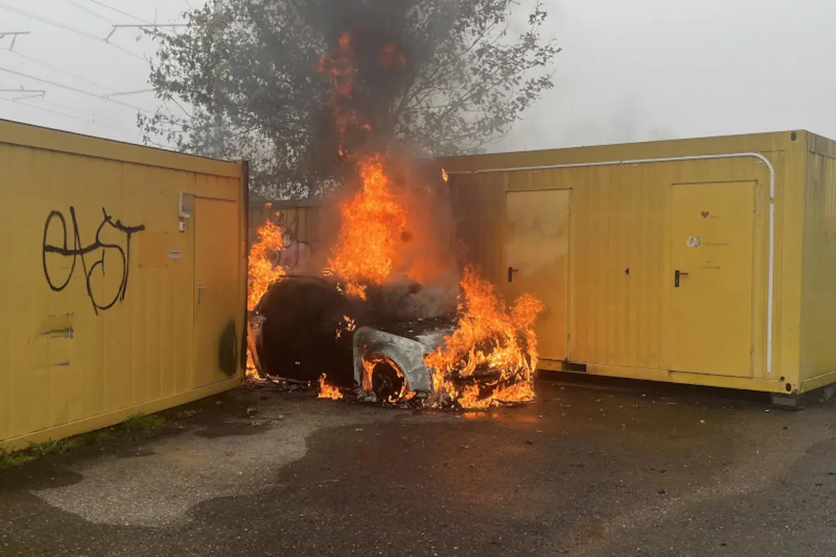 Uzwil SG – Mann bei Autobrand verletzt