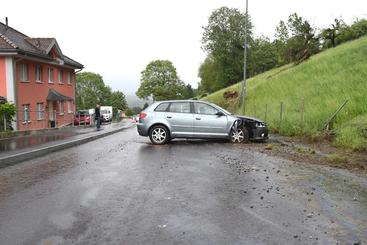 Lutzenberg AR – Bei Selbstunfall verletzt