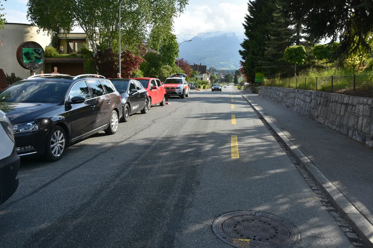 Triesen/Mauren FL - Zwei Verkehrsunfälle fast zur gleichen Zeit