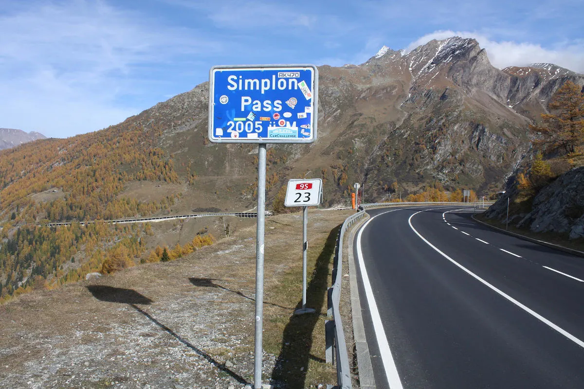 A9 Simplon - Belagserneuerungen auf der Passstrasse